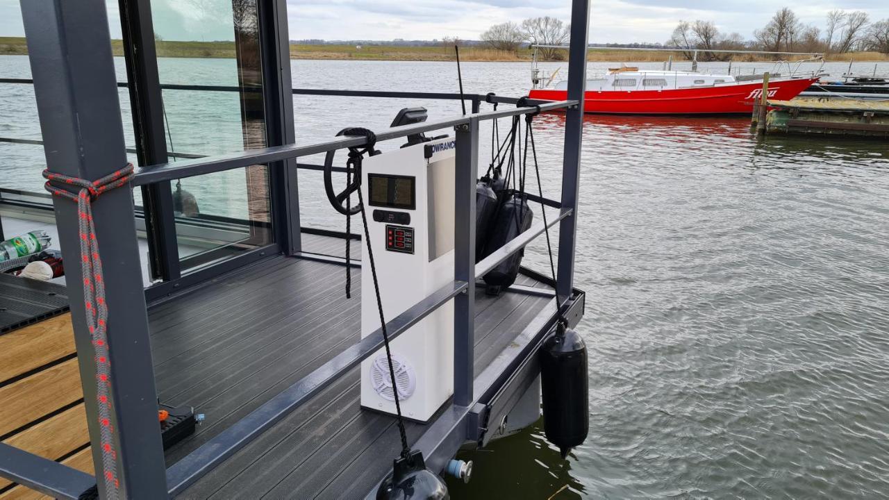 Hotel Hausboote Unteres Odertal Hausboot Kranich Schwedt  Exteriér fotografie