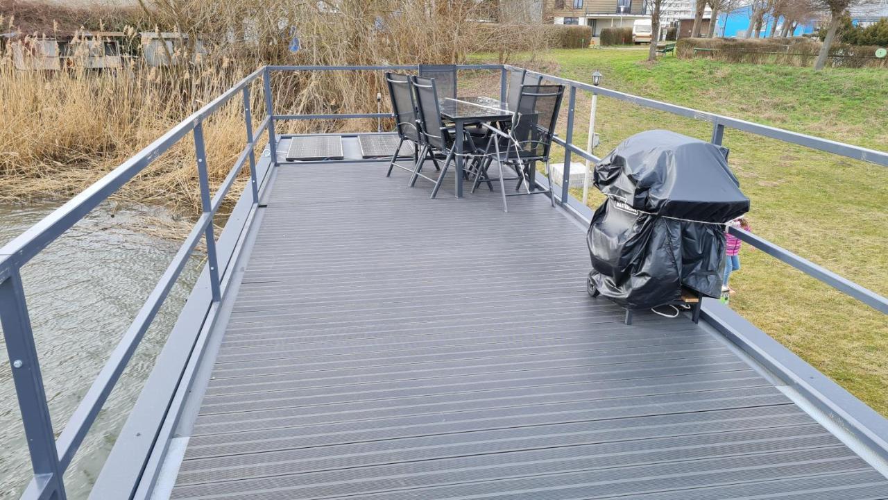 Hotel Hausboote Unteres Odertal Hausboot Kranich Schwedt  Exteriér fotografie
