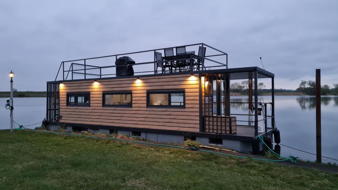 Hotel Hausboote Unteres Odertal Hausboot Kranich Schwedt  Exteriér fotografie