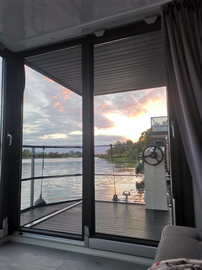 Hotel Hausboote Unteres Odertal Hausboot Kranich Schwedt  Exteriér fotografie