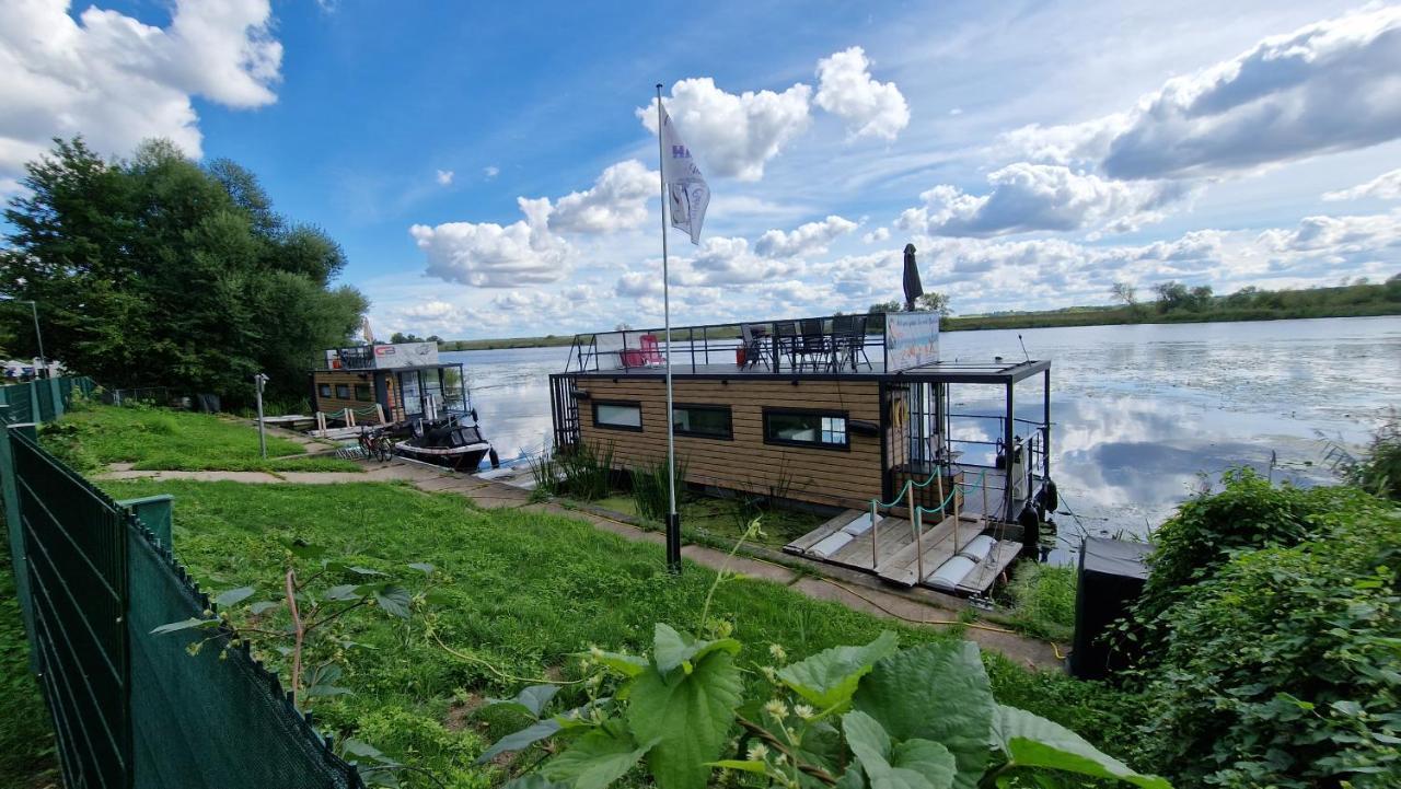 Hotel Hausboote Unteres Odertal Hausboot Kranich Schwedt  Exteriér fotografie
